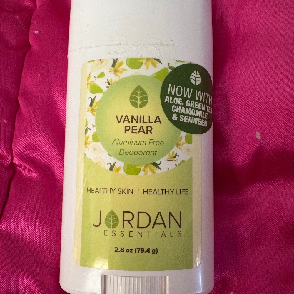 Vanilla Pear Aluminum Free Deodorant - Jordan Essentials